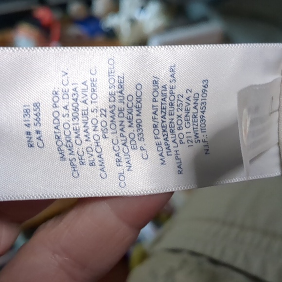 CHAPS* Ralph Lauren size M long sleeve 100 cotton drawstring waist snap front 4 - Picture 14 of 14